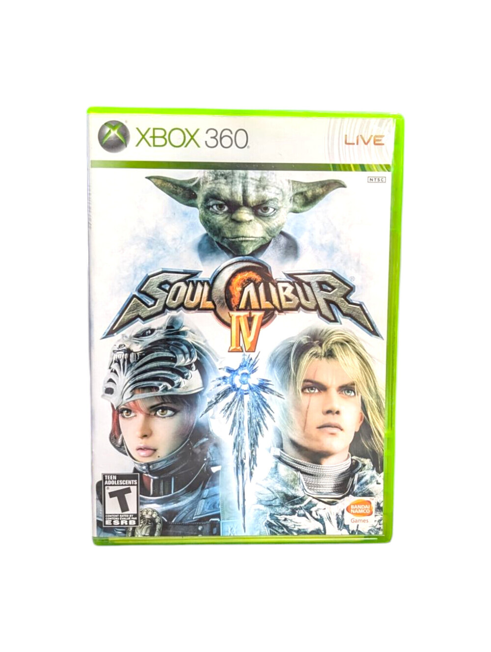 Soulcalibur IV Xbox 360 One Series X Fighting Game With Manual